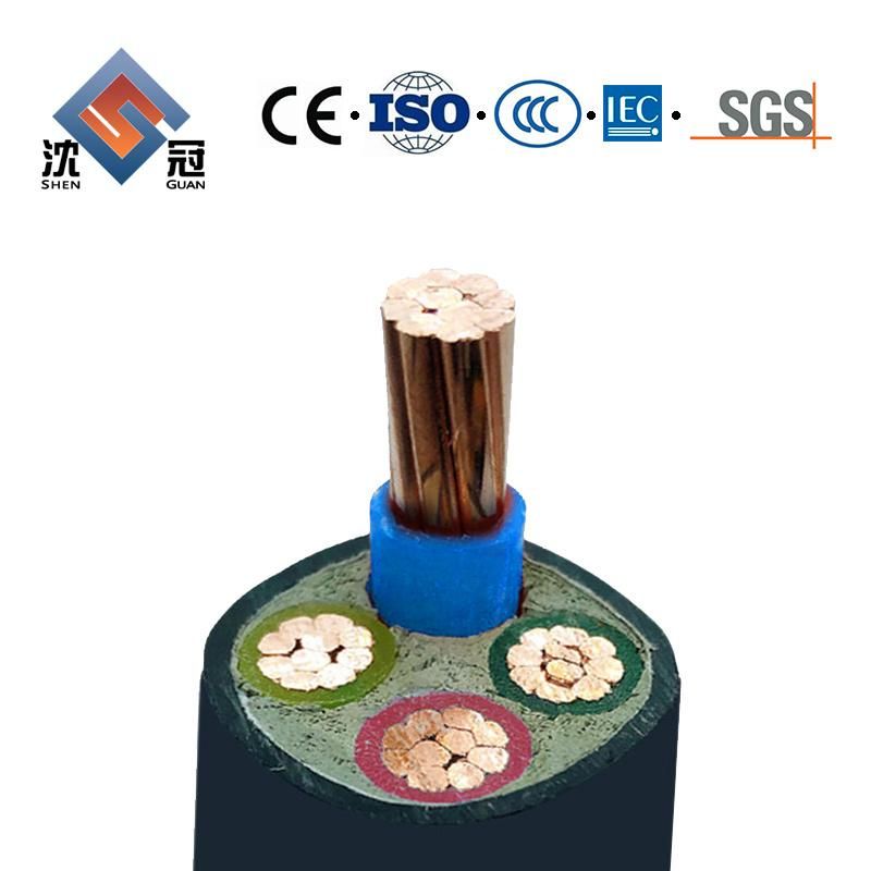 Shenguan 2X12 AWG Flat Type Dg Cable with Sunlight Resistance Copper Conductor PVC/Nylon Insulation Power Cable Factory Price Insulated Aluminum Round Wire