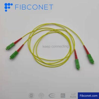 Corning Compatible Sc-APC Connector Duplex Sm Singlemode Cable Patch Cord