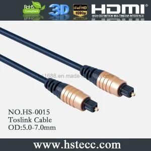 M/M Digital Optical Fiber Toslink Audio Cable China Supplier