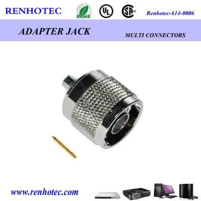 Coaxial TNC Connector Male Crimp