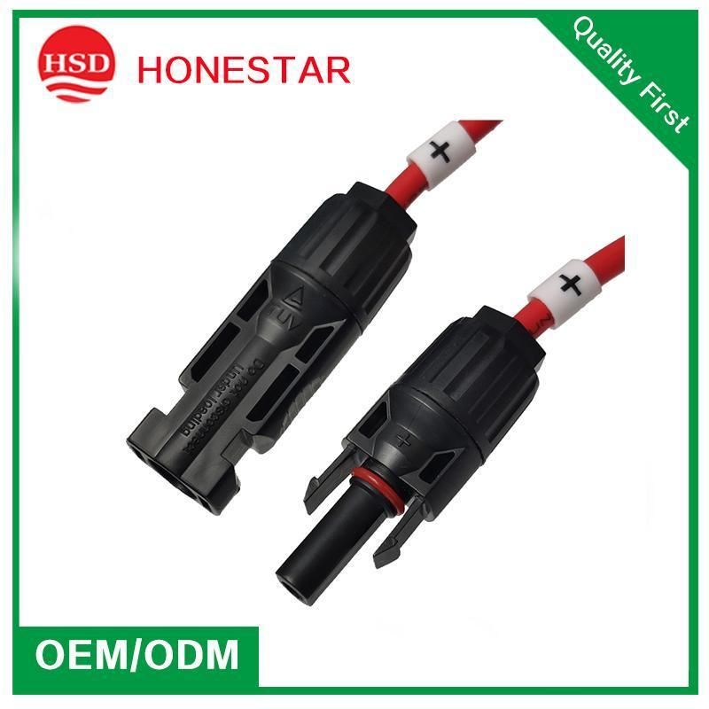 10AWG Solar Panel Extension Cable with Female and Male Connectors