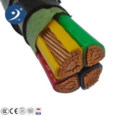 11kv Yjv XLPE Cu Insulated 120 Sq mm 4 Core Underground XLPE Power Cable Price