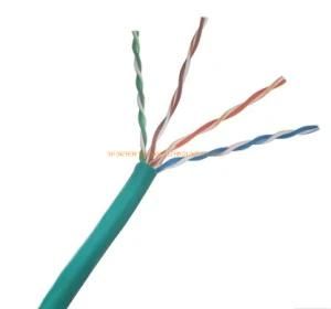 High Quality High Speed 0.511mm Solid LSZH PVC Indoor UTP Network Cable Cat5e RoHS