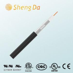 Factory Price Rg59tri-Shield Black Coaxial Cable for CATV