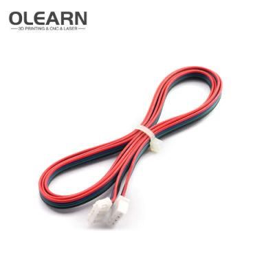 Olearn Stepper Motor Cables/Wire Xh2.54 4pin DuPont Connector Extension to 6pin White Terminal Line 3D Printer Parts 50/80/100/150cm