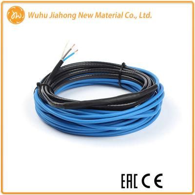 220V Living Room Floor Electrical District Heating Cable with Thermostats