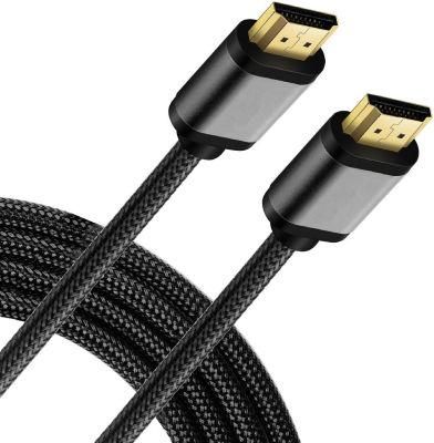 OEM ODM high speed 4k 3d hdmi cable 1m 3m HDR Fiber hdmi cable 2.0 TV kabel HDMI cable 2.1 8K 4k 2.0 for ps4