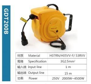 20m Automatic Rewind Cable Reel with Socket