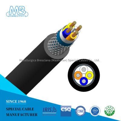 Lower Gas Emission and Smoke Opacity Industrial Cable with ISO9001 Certification