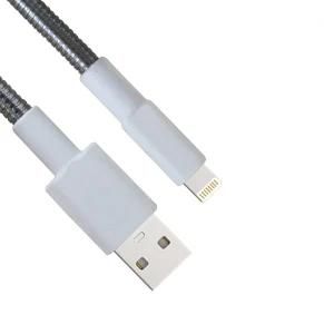 Mfi Cable with Soft Steel Pipe Charging Cable USB Driver Download USB Data Cable for Ios Systems