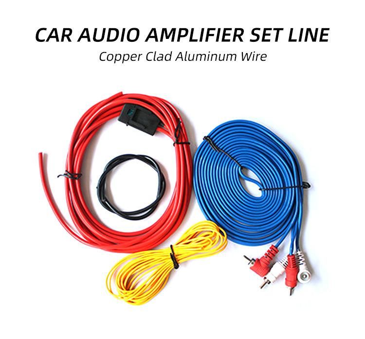 Power Amplifier Cable Kit Wholesale 14ga Car Subwoofer Speaker Installation Kit