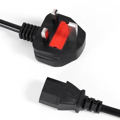 Wholesale AC Extension 3 Pin UK Power Cord Cable for Laptop