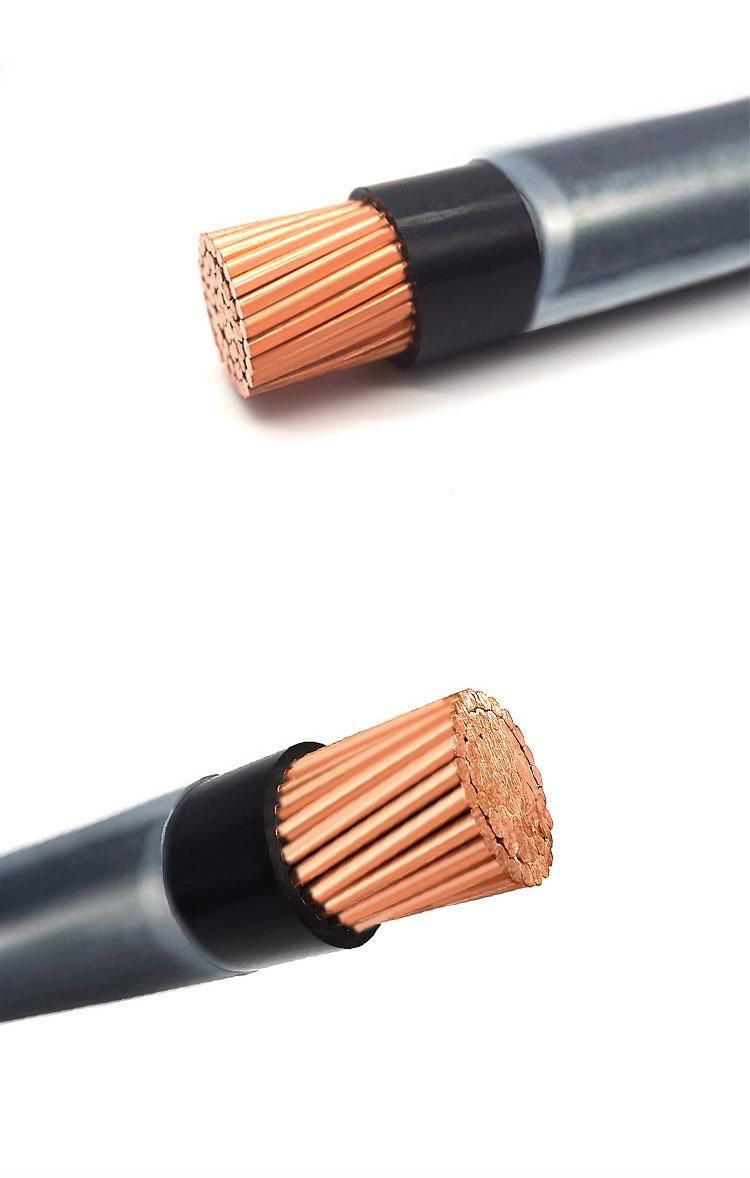 1.5mm 2.5mm 4mm 6mm 10mm PVC Insulated 12 AWG Thhn Mc Copper with Ground UL1063 Wire