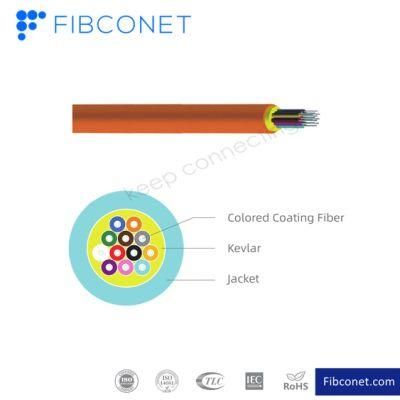 FTTH Fiber Optic Indoor Cable Gjmbfjh Mini Core Cable 2-24f Cable