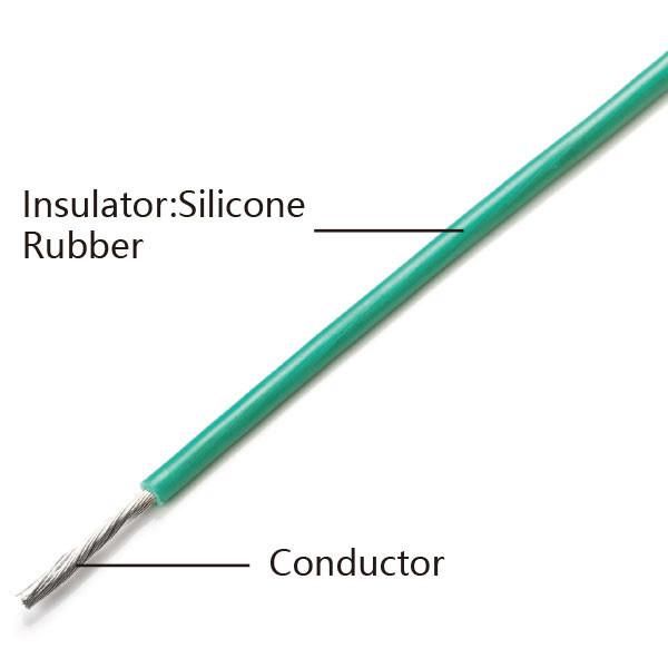 Silicone Rubber Insulation Tinned, Silver or Nixkel Plated Wire Cable