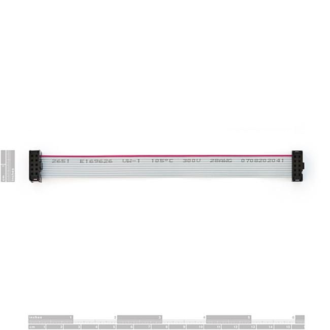 Ribbon Cables / IDC Cables 10-Pin 2X5 Socket-Socket 2.54mm IDC