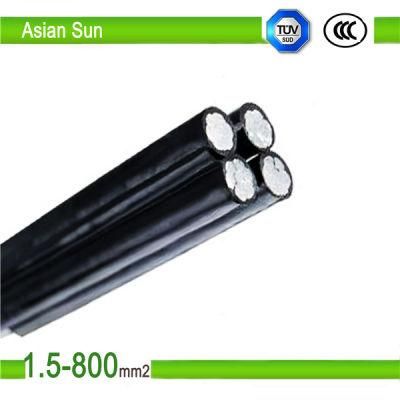 Aerial Bundle Cable for Overhead Transmission Cabo Al Quadruplex