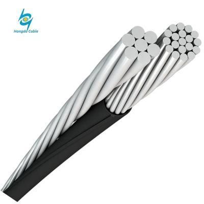 XLPE Insulated Overhead Aluminum Alloy AAAC Conductor ABC Cable Whippet 1*4+4AWG