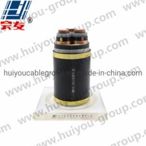 Zc-Yjy22 8.7kv/15kv 3*400mm2 Middle Voltage XLPE Insulated PVC Sheathed Power Cable