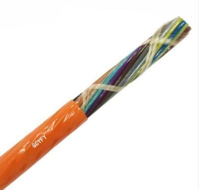 Fcj Group Network Outdoor Stranded Type Gcyfy 1-288 Core Single Mode Air Blown Fiber Optic Cable