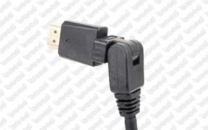 HDMI Cable with 360 Degree Swivel Plug