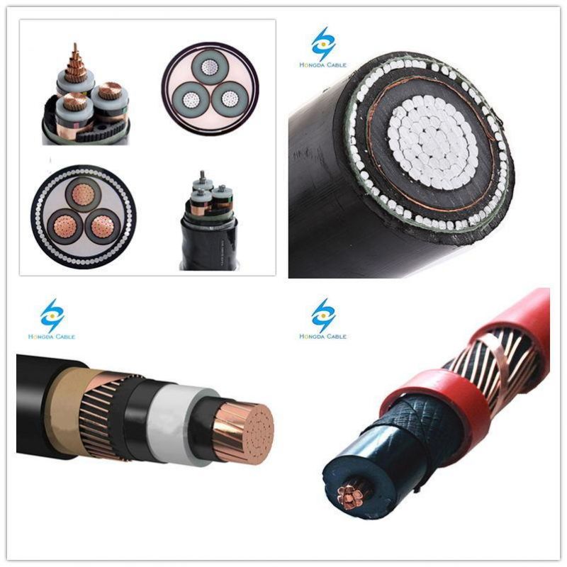 1-35kv Electrical Copper Conductor XLPE Mv Power Cable (Medium Voltage)