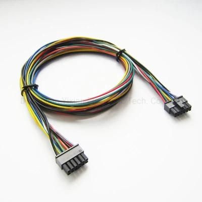 Custom Cable Assembly Molex 12pin Connector Electronic Wire Harness Cable