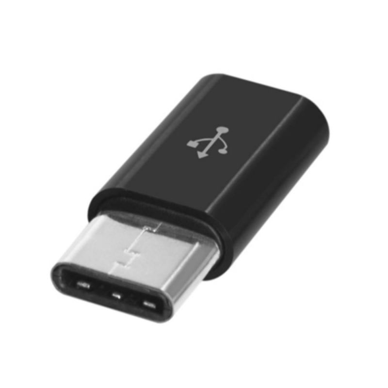 Android Type-C to Micro USB Adapter Plugs Type-C Female to Male Connector for Smartphone Computer TV Charging Converter