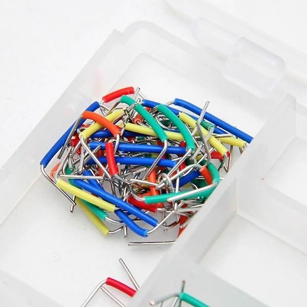 Hot Sell 140 PCS U Shape Solderless Breadboard Jumper Cable Wire Kit for Arduino Shield for Raspberry Pi Drop Shipping