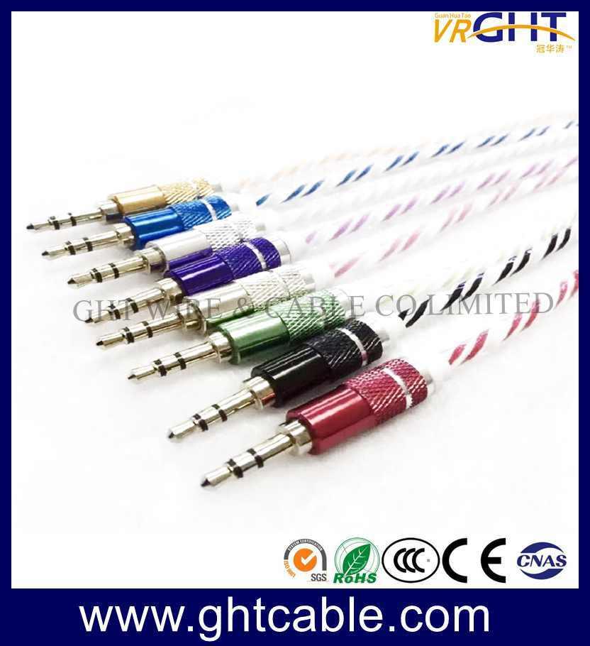 3.5mm to 3.5mm Metal Head Audio Cable