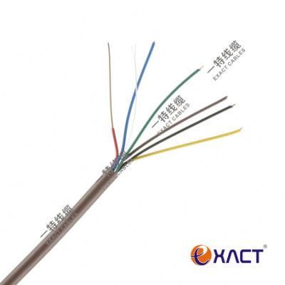Solid 6x0.5mm Unshielded CCA Alarm Cable EN50575 IEC6032-1