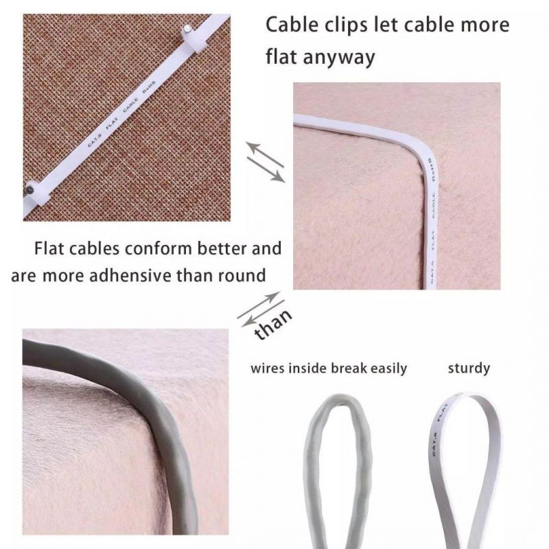 Cat5 Ethernet Cable Flat Network Cable