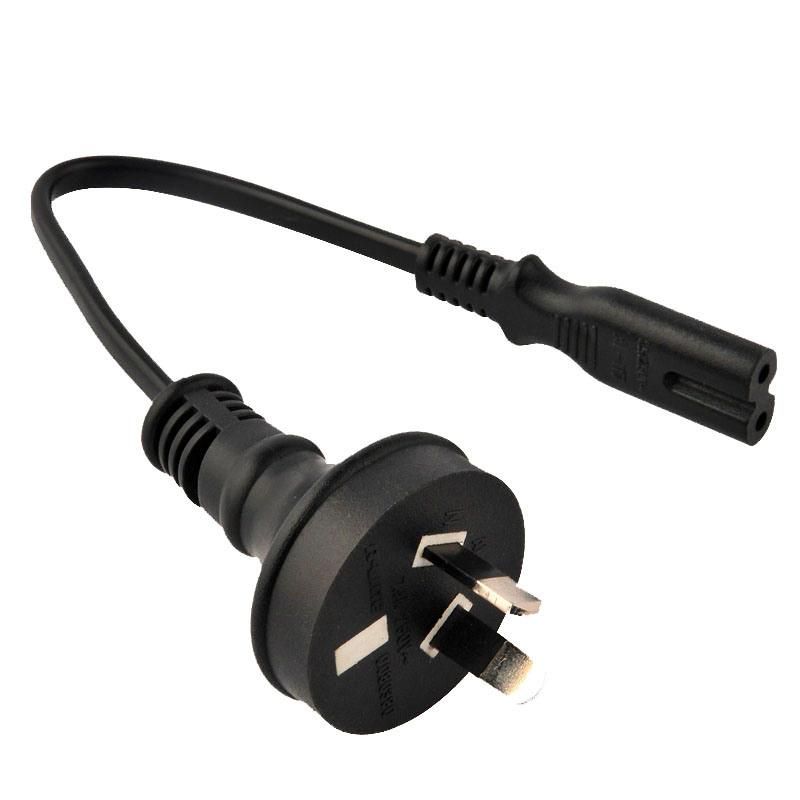SAA Certificated Australian 2 Pins Computer Power Extension Cord Factory