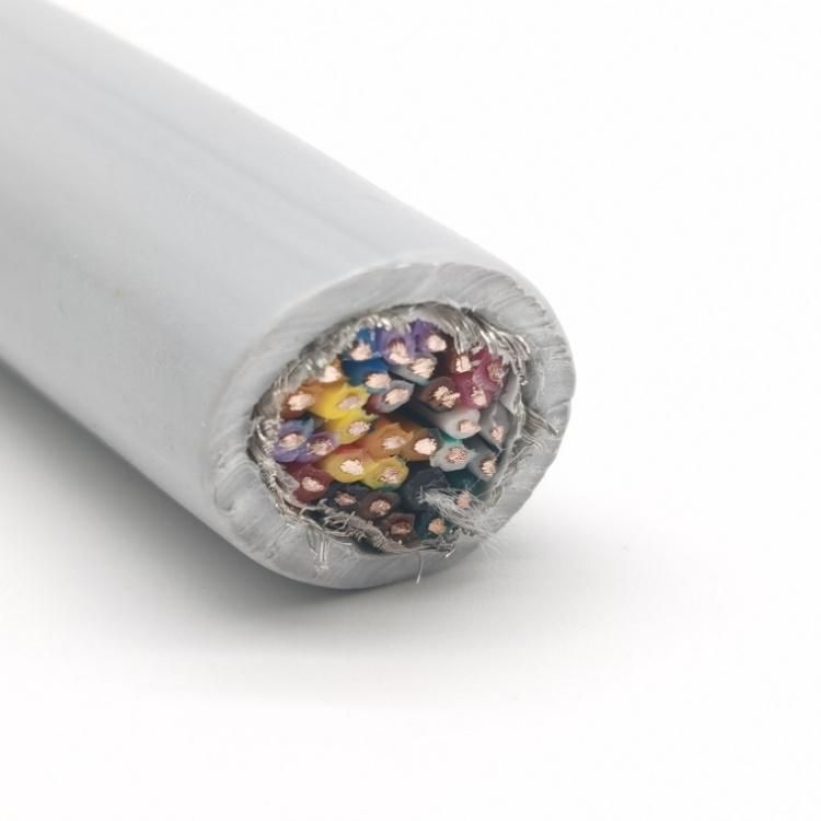 Braided Flexible Cable 300/300V Rvvp Cables for Control Signal Transmission