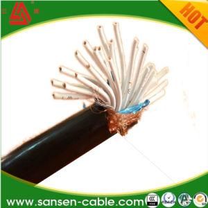 China Cable Supplier 450/750V Copper Core PVC Insulation PVC Sheath Braided Shielded Flexible Control Cable