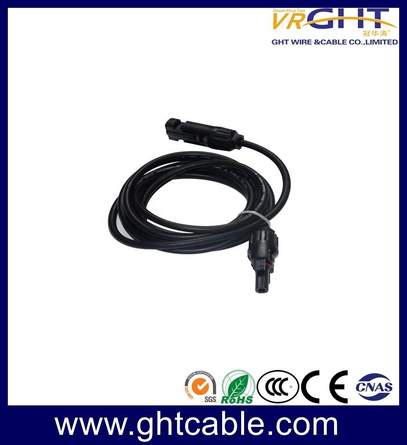 Tinned Copper 4mm2 4 Solar Cable for Solar System PV Cable with Male and Female C4 Connector