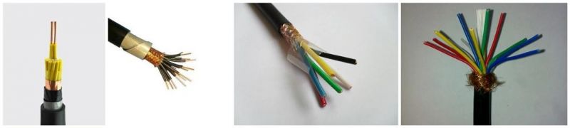 PVC 450/750V 8 Cores 2.5mm Wdzb-Kyjy23 Sta XLPE Control Cable