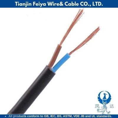 H03VV-F/ H03vvh2-F Electrical Pure Copper Multi Conductors Double PVC Insulated Power Cable