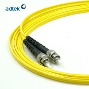 St/Upc-St/Upc Duplex PVC Yellow Patch Cord