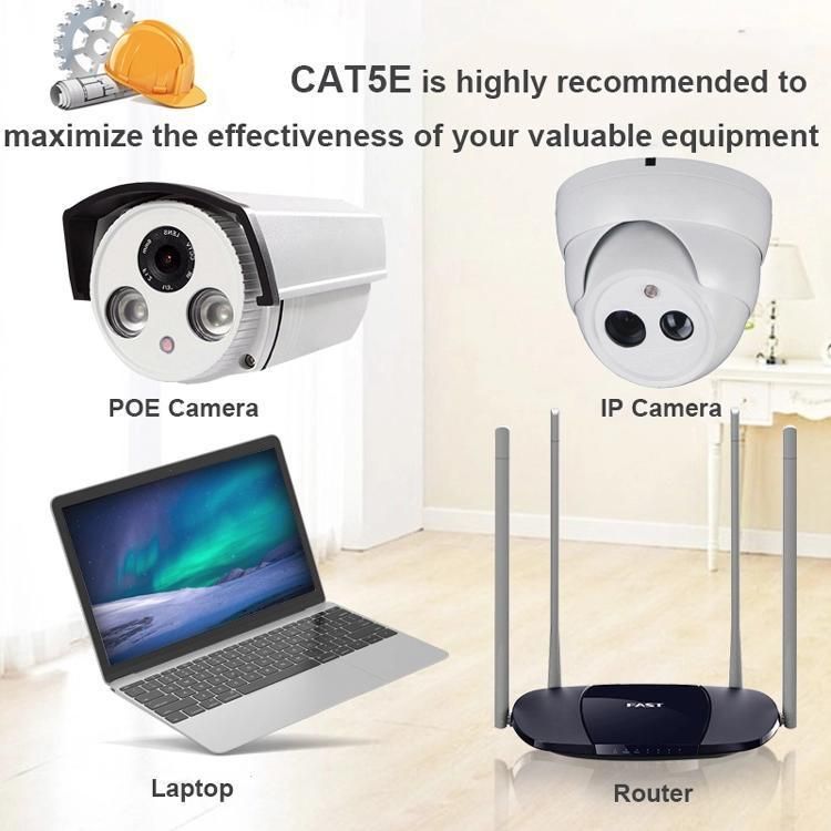 4 Pairs Cat5e FTP Network Cable LAN Cable