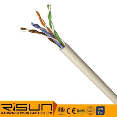 24 AWG Cat5e U/UTP 4or2X4 Pairs Cable PVC Sheath