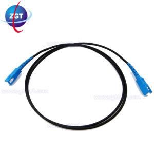 PE or LSZH Jacket Fiber Optic Drop Wire Cable G657A FTTH Sc Upc Communication Cable Patch Cord