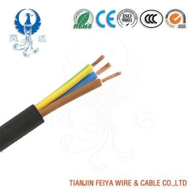 Low Voltage H05rn-F/H07rn-F Copper Conduct Rubber Insulated/Sheathed 4X25 4X35 4X50mm Flexible Rubber Cable