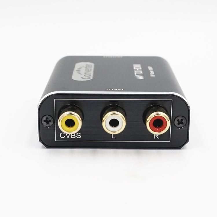 Audio Video High Quality HDTV Composite 3 RCA CVBS Adapter AV to HDMI Converter 1080P