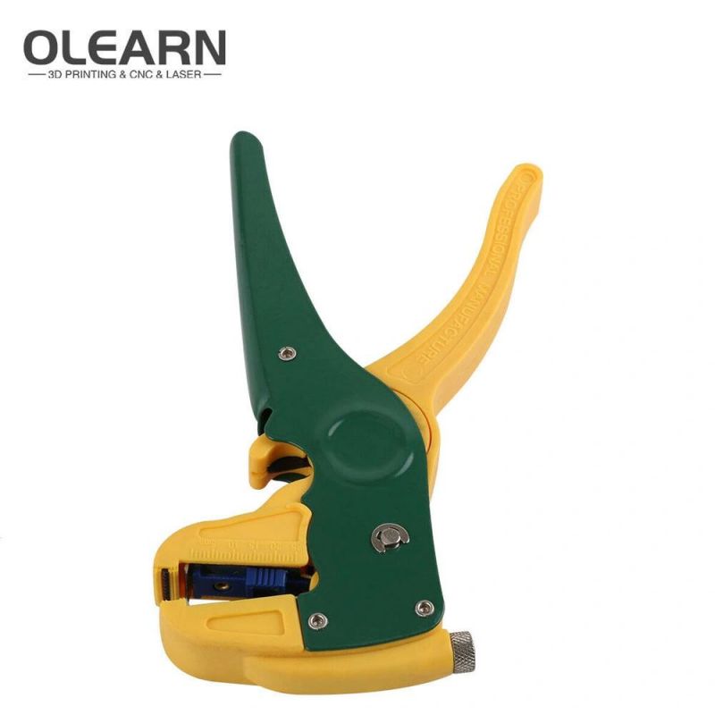 Olearn Cable Wire Stripper Automatic Crimper Cutter Adjust for Stripping Plastic Rubber
