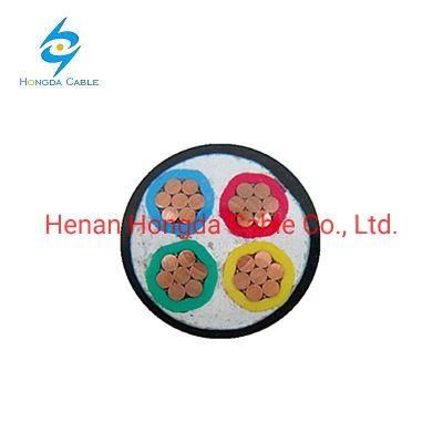 Underground Armored Power Cable Wire with Copper or Aluminum Conductor 3*2.5mm 4*6mm