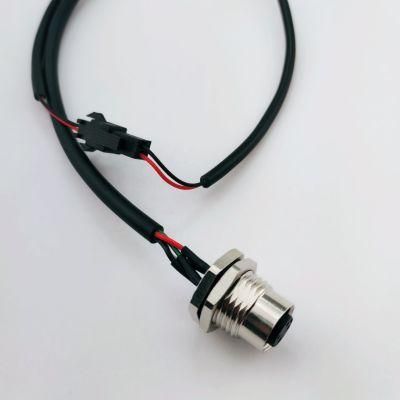 Waterproof Connector M12 Cable with Terminal Block Switch Wiring Assembly