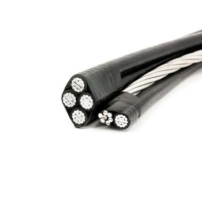 0.6/1 Kv to 20kv Aluminum Ariel Bundled Cable XLPE Insulation Overhead Cable