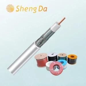 75 Ohm Communication CATV and CCTV Shielded Rg Coaxial Cable