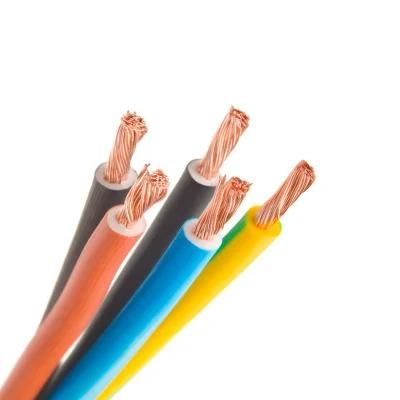 1.5/4/6mm Bvr Copper Conductor Wires Electric Cable